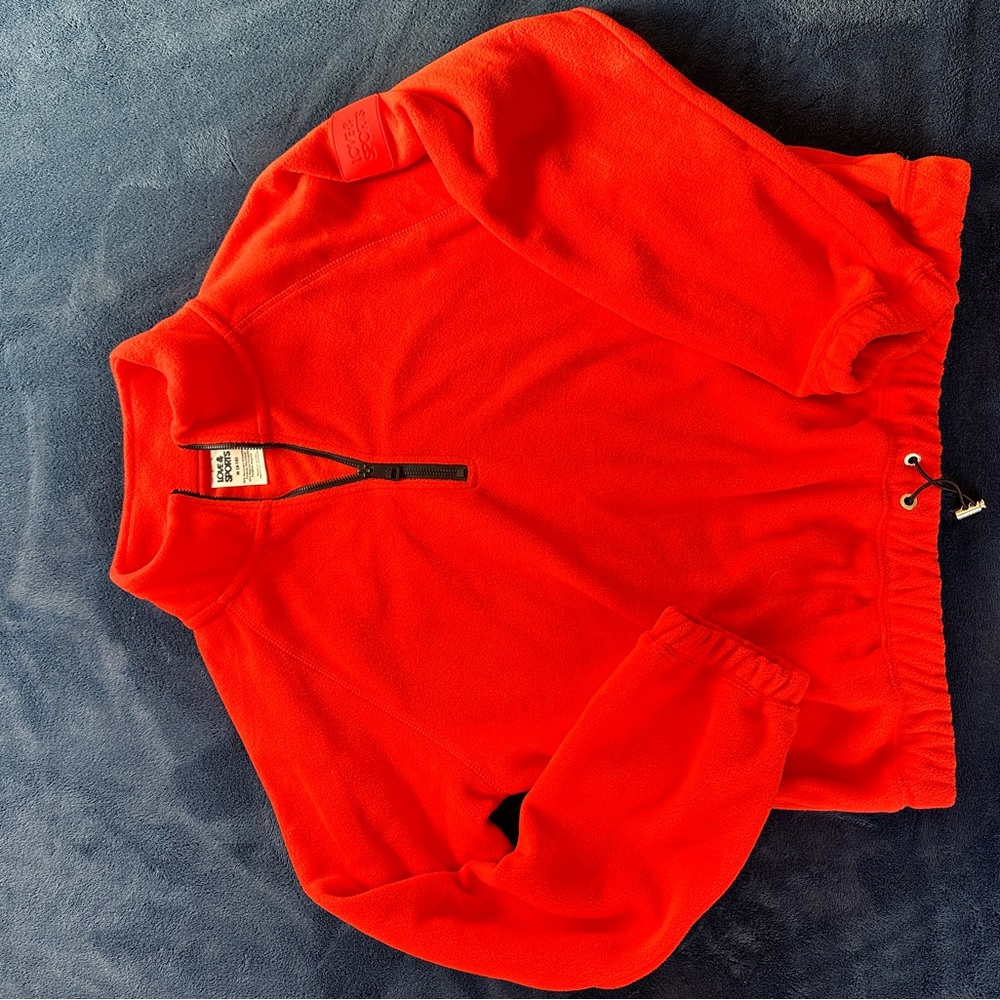 Vibrant Orange 1/4 Zip